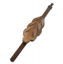 Péndola de hoja de roble nogal pequeña