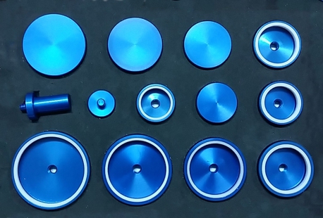 EB H116 JUEGO 11 TASES ALUMINIO AZULES RUIHUA 2513