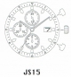 Movimiento MIYOTA JS15