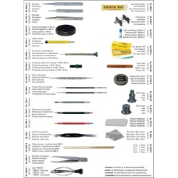 Estuche 42 herramientas Bergeon 6817