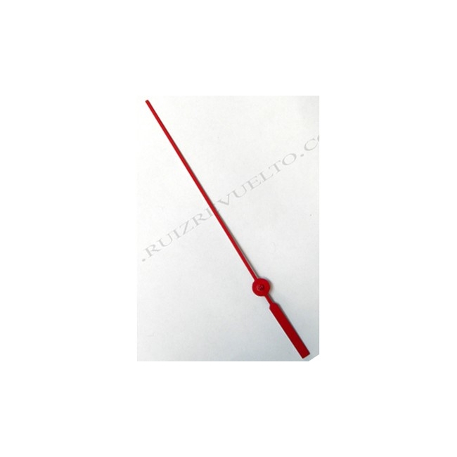 SEGUNDERO METAL 110 MM ROJO