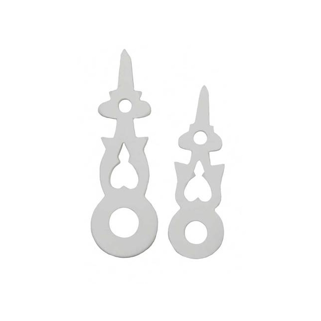 AGUJAS DE PLASTICO BLANCAS ESFERA 90 MM DM 