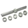 Llave mano con 6 tases ranurados para RX