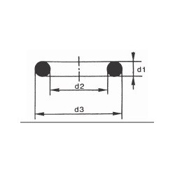 JUNTAS Nº 001 A 060 REDONDAS 2 PZ