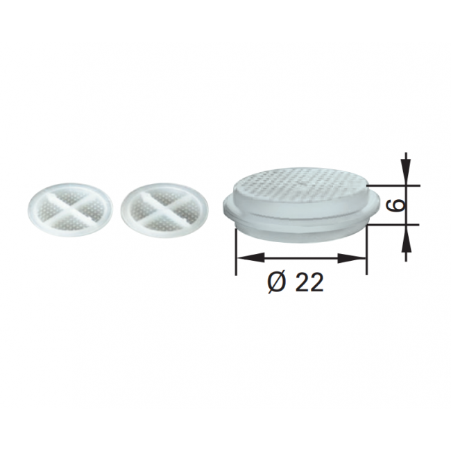 Cestillo Bergeon para pequeñas piezas. 22x9 mm