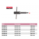 Llave tubos RX 3.00 dm MSA 03.665
