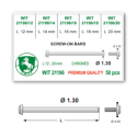 SURTIDO WIT TORNILLO 1.35   50 PZ CHAPADO