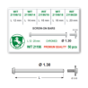 SURTIDO WIT TORNILLO 1.35   50 PZ CROMADO