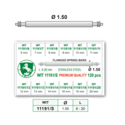 topes estuche DM 1.50 120 pz DM 5 A 2