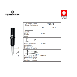 Recambio aguja aceitador auto Bergeon 7718