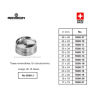 tases Bergeon 5500-J reversibles en duraluminio jgo 15 pzas