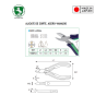 Alicate corte lateral WIT 15413