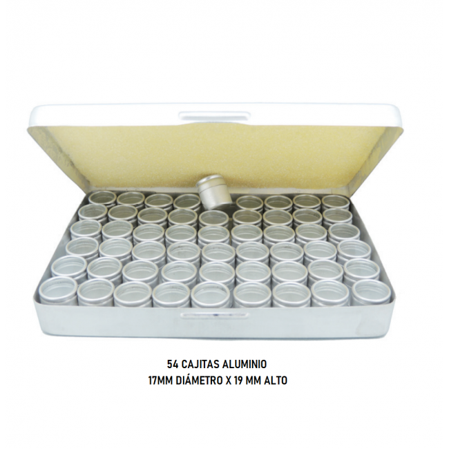 CAJA ALUMINIO 54 DEPARTAMENTOS