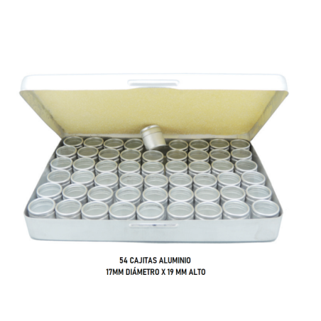 CAJA ALUMINIO 54 DEPARTAMENTOS