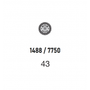 VALJOUX 7750 / 1488 RUEDA INVERSORA