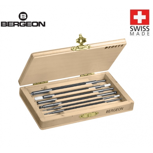 FRESAS BERGEON 30414 DOBLES CAJA 6 UTILES