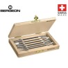 FRESAS BERGEON 30414 DOBLES CAJA 6 UTILES
