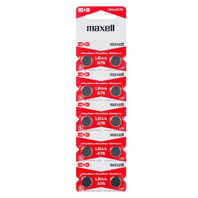 LR44 Maxell pila alcalina