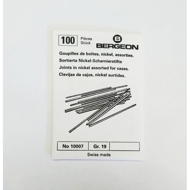 Bergeon 10007 pasadores conicos nickel