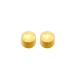 Caflon Pendientes bola chapado