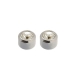 Caflon Pendientes circonita blanca