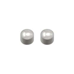 Caflon Pendientes bola acero