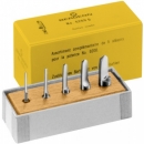 ALISADOR BERGEON 6200-G JUEGO 5 PZ