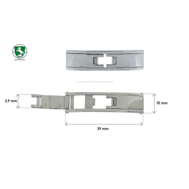 Broche de cierre oculto SK002