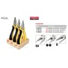 JUEGO 3 PZ ALCATES PUNTA 130 MM