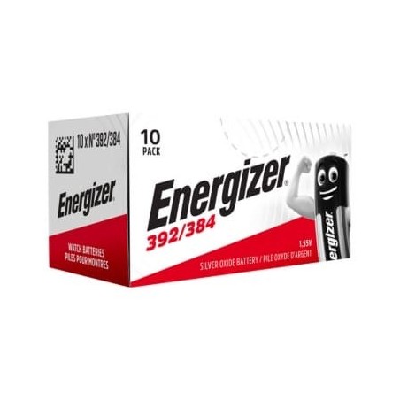Caja de pilas Energizer (10 ud) 384 MD 392/325