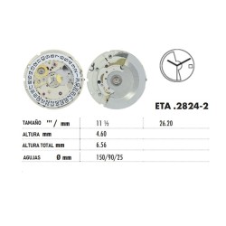 ETA 2824-2 ORIGINAL CATÁLOGO