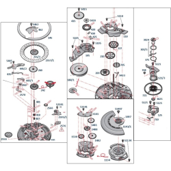 FORNITURA 2824-2 ETA [DESPIECE]