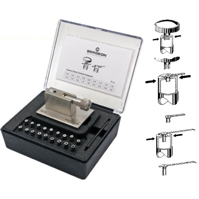 Bergeon 3010 estrechar cañones