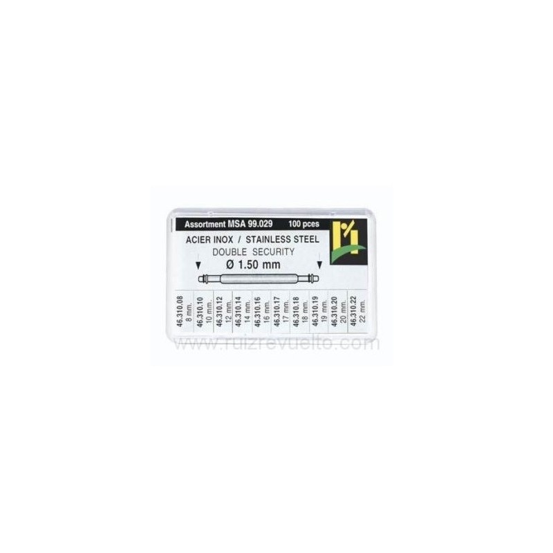 topes estuche DM 1.80 Ref 99.034 100 pz