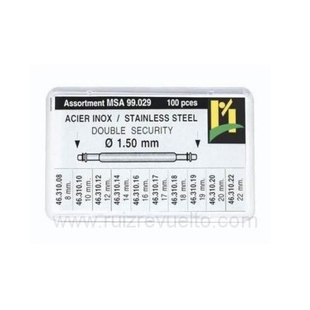 topes estuche DM 1.80 Ref 99.034 100 pz