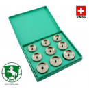 Juego de 9 tases rosca con cantos rectos WIT 14884 [OFERTA]