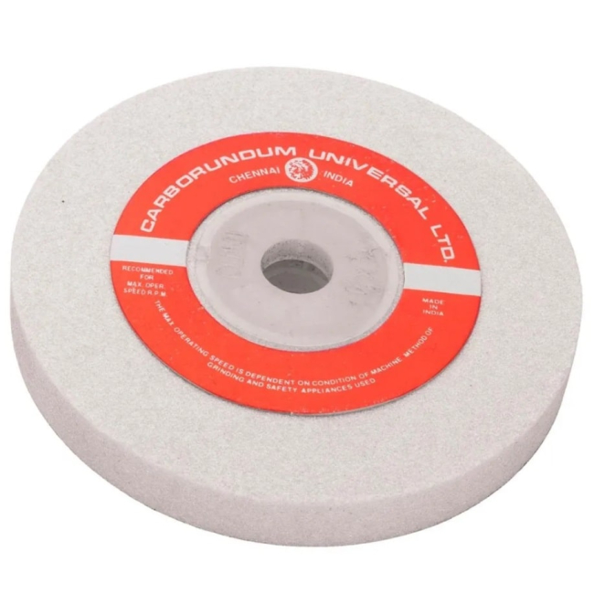 Piedra esmeril abrasiva metal