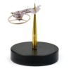 Base soporte espiral reloj