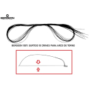 Bergeon 1557 Surtido 10 crin arco torno [OFERTA]