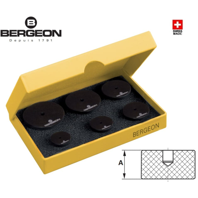 Bergeon 6527-6p cerrar reloj poner cristal