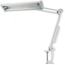 lampara de mesa relojero tubo fluorescente