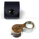 lupa para piedras cromo x10 18 mm