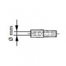 Tas repuesto agujas Bergeon 7404-E 1.00 rojo