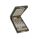 Juego 5 destornilladores ergonometricos acero