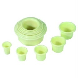 Portamaquinas sencillo juego 12 aros en oferta
