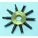 llave tubos coronas bolsillo
