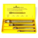 mandriles cabeza redonda juego 4 piezas