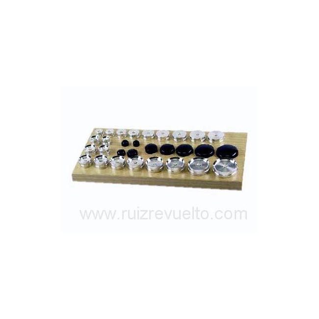 tases Bergeon 5500-A1 para poner cristales surtido 30 pzas