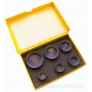 Tases bergeon 6527-6CP juego 6 pzas PVC huecos