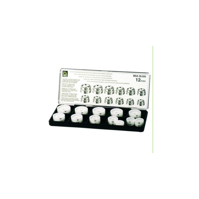 MSA 06.505 Juego 12 tases para biseles ajuste presion